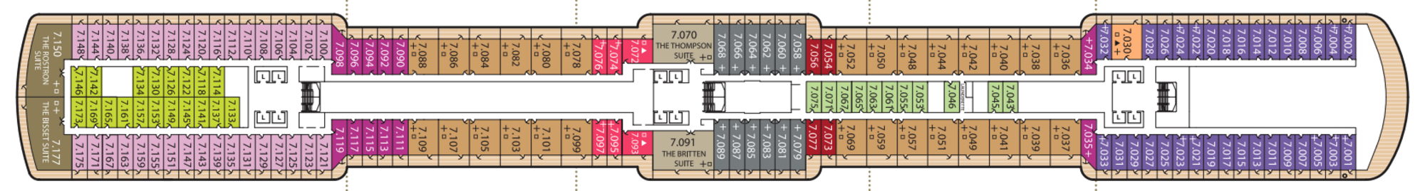 Deck 7 plan